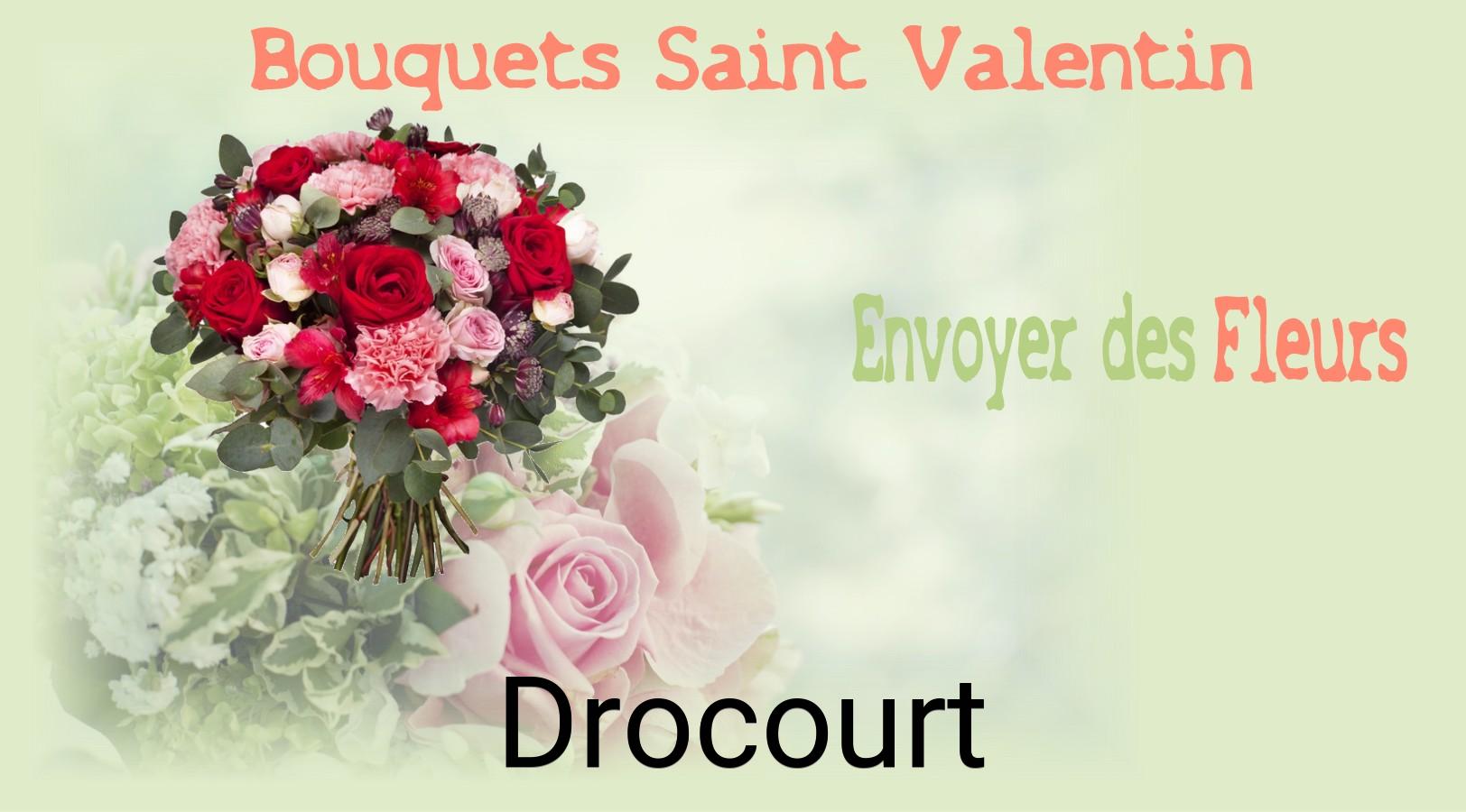 Roses de Saint-Valentin livrées à Drocourt